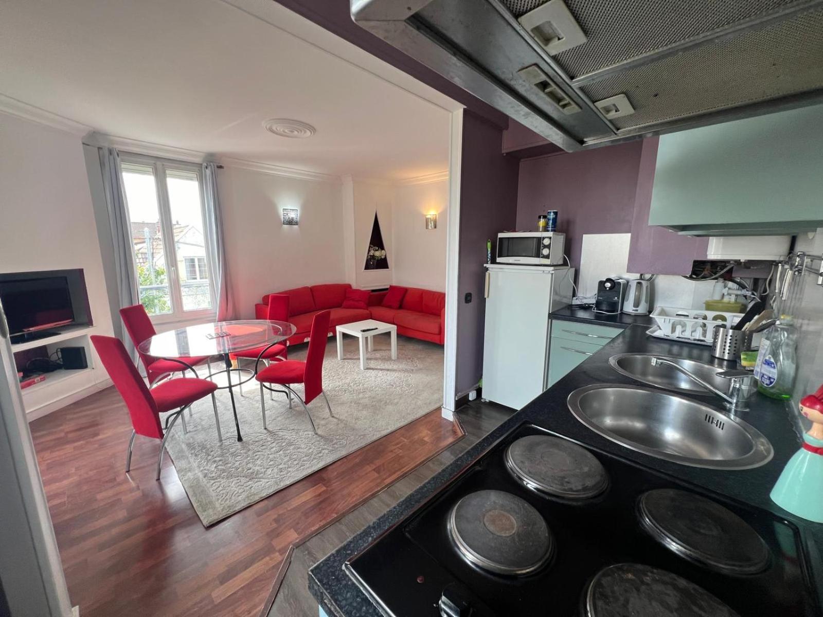 Baudeux - Appartement Simple Sur Argenteuil, Proche Paris Exterior foto